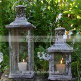 Shabby Chic Style Garden Candle Lantern Outdoor Decoration thumbnail-1