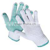 PVC Dipped Industrial Gloves Liner Safety Skid Resistance Working Gloves ,PVC Liner Gloves thumbnail-3