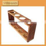 decrative Wooden wine bottle display holder,wine bottle display holder