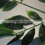 Artificial Plants Artificial Leaf Branch Decor Green Loquat Leaf Decoration thumbnail-4