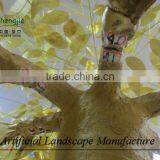 Golden Color Artificial Banyan Tree for Sale thumbnail-3