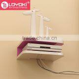 Wooden Magic Floating Wall Mounted Small TV Stand thumbnail-3