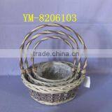 3pcs Miniature Wicker Flower Basket (factory Supplier) thumbnail-1