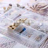 Hot Sale Transparent Plastic Storage Boxes Screws and Nails/ Clear Plastic Storage Container Nail Divider thumbnail-5