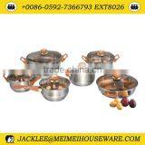 12pcs Stainless Steel Cookware Sets thumbnail-1