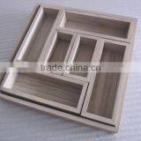 6 Department Wooden Trays For Home Use Customed Wooden Trays thumbnail-1