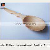 Eco Friendly 100% Wooden Spoon With Customized Logo thumbnail-2