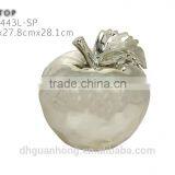 Electroplate Apple Shape Porcelain Decoration thumbnail-1