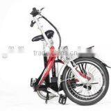 20 Inch Fashionable CE Foldable Electric Folding Bike for Women thumbnail-5