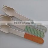 wooden spoon, fork and knife cutlery set