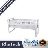 2015 The Hottest Prime Quality Good Prices Stainless Steel Base Dining Table thumbnail-1