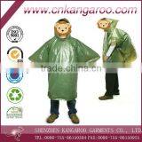 Multifunctional Outdoor Foldable Military Army Green Rain Poncho thumbnail-1