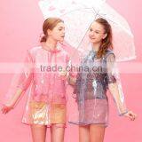 Cheap 2015 Transparent Raincoat EVA Raincoat Wit Good Quality thumbnail-3