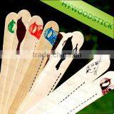 Manufacture 100% Natural Wooden Disposable Ice Lolly Stick Suitable For Automatic Machine thumbnail-1