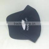 5 Panel Cap With Custom Embroidery Patch Black Hat thumbnail-5