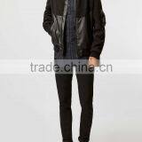 Black Twill Stretch Skinny Chinos New Fashion Men's Solid Slim Fit Cotton Casual Pants Trousers thumbnail-4