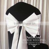 Colorful Pre - Tie Bow Spandex Chair Band Lycra Chair SashFor Wedding Decor thumbnail-5