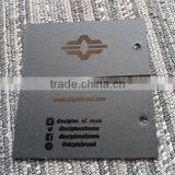 2016 Custom Garments Black Cardboard Paper Hang Tags Swing Tags With Spot UV thumbnail-1