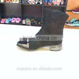 GZY Female Shoes Boots for Winter Guangzhou Factory thumbnail-4