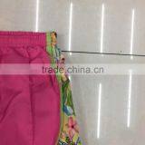 Clothing Inventory Women 100%polyester Contrast Sports Shorts thumbnail-4