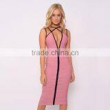 Plunge Strap Detail Midi Xxxxl Fancy Dress thumbnail-1