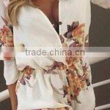 Zm50385b Printed Jumpsuits Women Short Pants Fashion Hot Sale Lady Trousers thumbnail-2