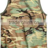 Custom Cotton Blend Wholesale Camo Tank Top thumbnail-2