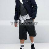 Men Custom Front Black and White Screen Print Running Loose Jersey t Shirts thumbnail-4