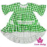 Long Front Long Behind Printed Ruffle Girls Dress Names With Pictures Frock Suits For Women thumbnail-5