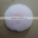 Myfur Light Blue Real Fox Fur Pompom Wholesale Animal Fur Accessory thumbnail-3