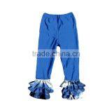 Wholesale Giggle Moon Latest Design Fall and Winter Children Girls Cotton Triple Ruffle Christmas Pants thumbnail-1