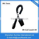 9' 7mm Coil Leash OEM Custom SUP Board/Surfboard Leash thumbnail-1