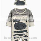 Child Baby Boy Romper With Hat Baby Clothes Wholesale thumbnail-3