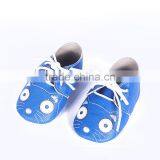 Cute Cat Design Leather Baby Moccasin thumbnail-6
