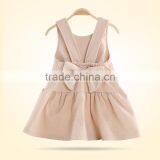 Wholesale Baby Organic Cotton Dresses Baby Girls' Organic No Sleeve Bodysuit Dress thumbnail-4