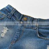 European Girls Fashion Denim Shorts Wholesale Kids Jeans thumbnail-6