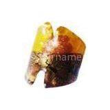 Crafts Handmade Glass Rings Stained Wedding Mixed Silver-Foil thumbnail-1