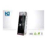 Supermarket Black Cardboard Hanging Hook Display For Mouse / Floor Display Stands