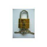 NEW GOLDEN PLATED IRON PADLOCK thumbnail-1