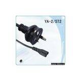 Australia Power Cord With YA-2/ST2 With SAA Approval thumbnail-1