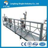 Building cleaning wire rope suspended paltform vietnam