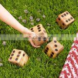 Hot Outdoor Team Training Big Size Custom Giant Wooden Yard Dice Set thumbnail-3