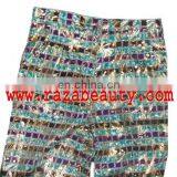 African Wax Fabric Cotton Ladies Pant, Simplecity 6901