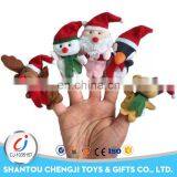 2017 New Fashion Plush Animal Toys Eco Friendly Christmas Hand Finger Puppet