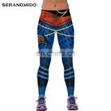 Fitness Dylan Digital Printing Women Stretch Tight Custom Sexy Pants thumbnail-1