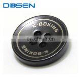 Wholesale Black Logo Custom Shirt Button thumbnail-1