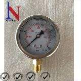 63mm Stainless Steel Case Back Connection Type Oil Pressure Gauge Manuufacturer
