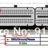 VAG 81pin ECU OBD F+DC Cable for VW 81 Pin Obd Adapter Female to DC Cable Obd2 Car Diagnosis Interface thumbnail-2