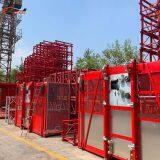 Construction Machinery SC200/200 Two Cages 0-33m/min 2000kg Construction Hoist thumbnail-3