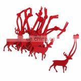Felt Christmas Sika Deer for Christmas Tree Decoration thumbnail-6